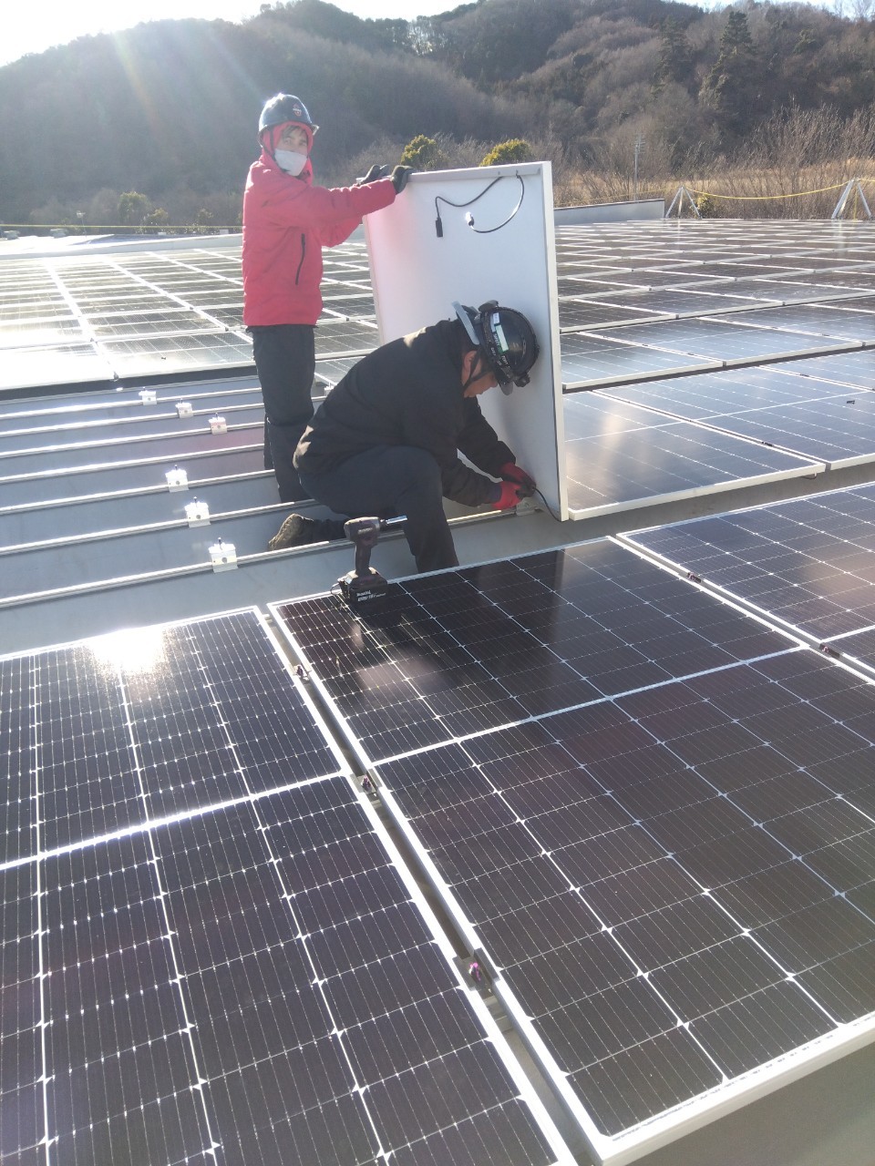 埼玉県小川町 B様 太陽光パネル設置工事